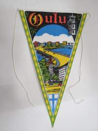 Oulu -matkailuviiri / souvenier pennant