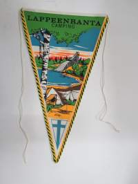 Lappeenranta Camping -matkailuviiri / souvenier pennant