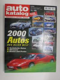Auto Katalog nr. 43 Modelljahr 2000