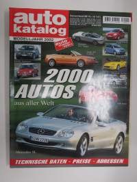 Auto Katalog nr. 45 Modelljahr 2002