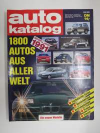 Auto Katalog nr. 34 Modelljahr 1991