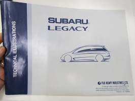 Subaru Legacy - Technical illustrations