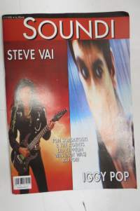 Soundi 1990 nr 7, Steve vai Iggy Pop, Topi Sorsakoski & The Agents, Led Zeppelin, Was ( Not was), Raptori