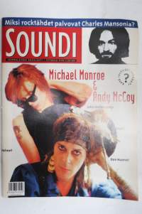 Soundi 1994 nr 9, Michael Monroe & Andy McCoy, John Mellencamp, Oasis, Don Huonot, Helmet.