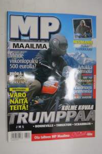 MP Maailma 2008 nr 7 -moottoripyörälehti