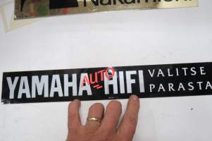 Yamaha Auto-Hifi - Valitse parasta -tarra