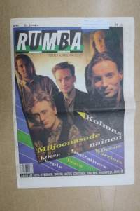 Rumba 1991 nr 6, Kolmas Nainen, Miljoonasade, Deep Purple, Tesla, Godfathers, Dream Warriors, ym.