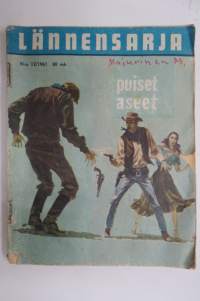 Lännensarja 1961 nr 12, Puiset aseet -western magazine