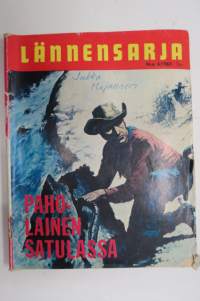 Lännensarja 1963 nr 6, Paholainen satulassa -western magazine