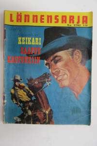 Lännensarja 1963 nr 9, Keikari saapuu kaupunkiin -western magazine