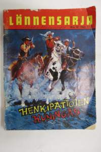 Lännensarja 1963 nr 10, Henkipattojen kuningas -western magazine