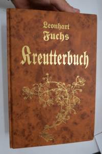 Leonharrt Fuchs Kreutterbuch 1543 -faksimile, yrttikirja näköispainos