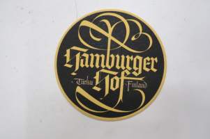 Hamburger Hof, Turku Finland -olutalunen / coaster