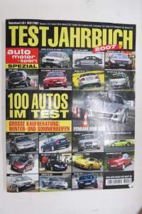 Auto motor und sport 2007 Testjahrbuch - 100 Autos im Test -autotestit koottuna erikoisjulkaisuna