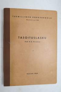 Tasoituslasku (geodesia)