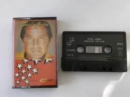 Paul Anka Greatest Hits -Live -C-kasetti / C-cassette