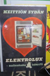 Elektrolux Keittiön sydän -mainosjuliste / advertising poster