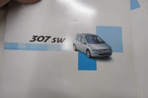 Peugeot 307 SW 2003 -myyntiesite / sales brochure