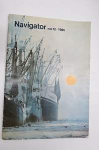 Navigator 1965 nr 12, merenkulun ammattilehti, mm. 
