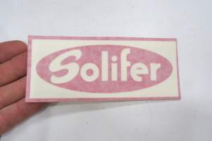 Solifer -tarra / flag, sticker