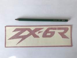 ZX-6R (punainen) -tarra