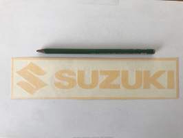 Suzuki (keltainen) -tarra