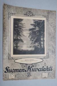 Suomen Kuvalehti 1920 nr 37, kansikuva