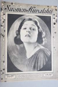 Suomen Kuvalehti 1920 nr 46, kansikuva Norma Talmadge, Viron maaseudulta, Suomalainen