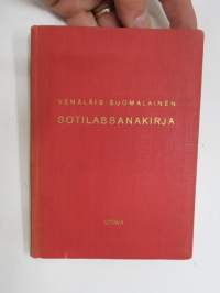 Venäläis-suomalainen sotilassanakirja 1940 -finnish-russian military vocabulary