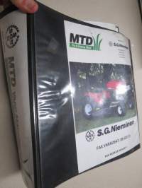 MTD Yard Machines - Varaosakuvat, maahantuojan kuvasto kansiossa; ruohonleikkurit, ajoleikkurit sähköleikkurit, pystyleikkurit, jyrsimet, silppurit, imurit, lingot
