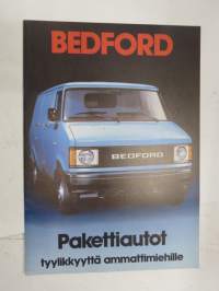 Bedford pakettiautot Blitz 250 - 280 - 350 -myyntiesite / sales brochure