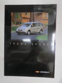 Chevrolet Trans Sport -myyntiesite / sales brochure
