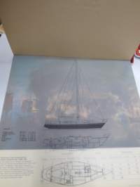Nautor´s Swan 1973, Swan 37, 40, 44, 48, 55, 65 - kalenteri / Calendar - Ruotsinsalmen taistelu - Paintings of sea battles during the Russo-Swedish war 1788-90