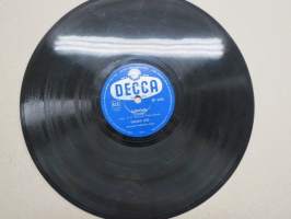Decca SD 5426 Georg Ots Lumous / Unohtumaton ilta -savikiekkoäänilevy / 78 rpm record