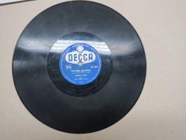 Decca SD 5304 Henry Theel ja Matti Viljasen yhtye Mambo Italiano / Kaksi ruusua - savikiekkoäänilevy / 78 rpm record