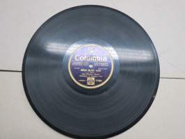 Columbia 7790 Leo Kauppi Meren aallot / Oi, tyttö tule -savikiekkoäänilevy / 78 rpm record