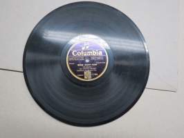 Columbia 7790 Leo Kauppi, Baritoni Mehen aallot / Oi, tyttö tule - savikiekkoäänilevy / 78 rpm record