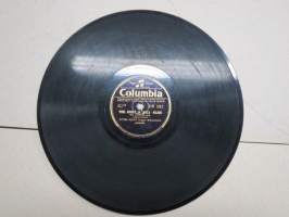 Columbia DY 121 Rytmi Pojat Viini, naiset ja laulu / Ruusuja etelästä - savikiekkoäänilevy / 78 rpm record