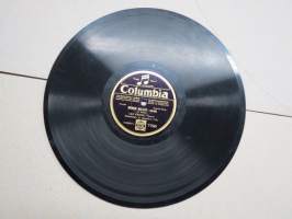 Columbia 7790 Leo Kauppi, Tenori Meren aallot / Oi, tyttö tule - savikiekkoäänilevy / 78 rpm record