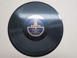 Odeon A 228117 Heikki Tuominen Kulkijan unelma / Dajos Belan tanssiorkesteri Syysruusuja - savikiekkoäänilevy / 78 rpm record