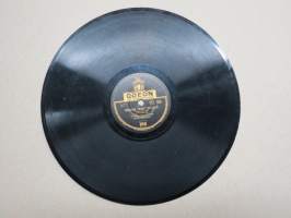 Odeon PLE 164 George Boulanger orkestereineen Terveisiä Franz Lisztiltä / Ennen kuolemaa - savikiekkoäänilevy / 78 rpm record