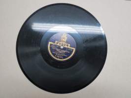 Odeon A 228107 b Allan & C:o Suomalaisia jyskypolkkia / Suomalaisia jyskypolkkia - savikiekkoäänilevy / 78 rpm record