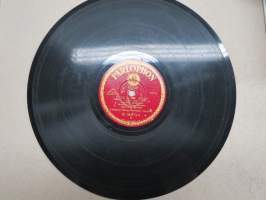 Parlophon B 36073 Georg Malmstén, barytoni Nuoruus onni / Donin tyttö -savikiekkoäänilevy / 78 rpm record