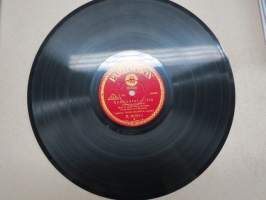 Parlophon B. 36051  Georg Malmstén, barytoni Sunnuntai-ilta / Särkynyt onni - savikiekkoäänilevy / 78 rpm record