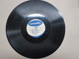 Scandia KS 284 Sing Song Sisters ja Jaakko Salon yhtye  Poika varjoselta kujalta / Jaakko Lehtinen Jim, Jouni ja Joonas - savikiekkoäänilevy / 78 rpm record
