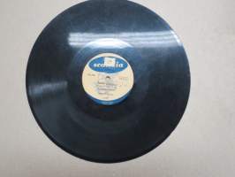 Scandia KS 298 Annikki Tähti ja Jaakko Salon yhtye Luna lunera / Budapestin yössä, puszta-fox - savikiekkoäänilevy / 78 rpm record