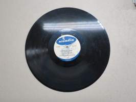 Scandia KS 296 Jaakko Salon orkesteri Afrikan tähti / Maria Dolores - savikiekkoäänilevy / 78 rpm record