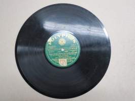 Polyphon X.S 42718 J. Ekberg Pusta uinuaa / Miks´oi armas, kyynel sun silmäs täyttää? savikiekkoäänilevy / 78 rpm record