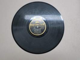 Homocord O 423111Veli Lehto Lentävä Hollantilainen / Öisen katulyhdyn alla - savikiekkoäänilevy / 78 rpm record