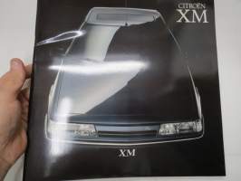 Citroën XM 1991 -myyntiesite / sales brochure